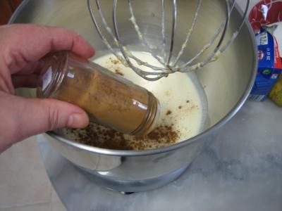 Gâteau "cococitron" et sa crème de poire - 5.1