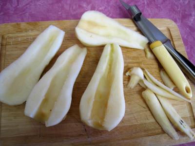 Gâteau "cococitron" et sa crème de poire - 10.1