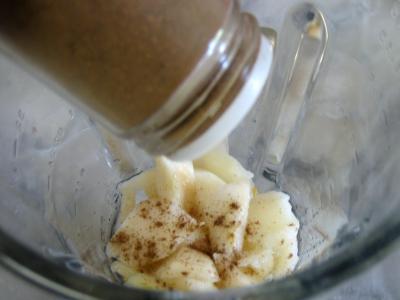 Gâteau "cococitron" et sa crème de poire - 11.1