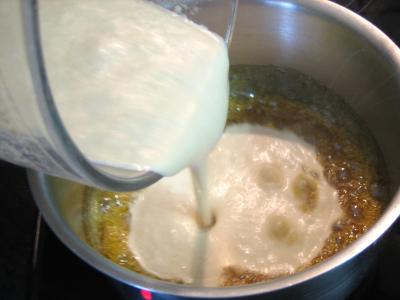 Gâteau "cococitron" et sa crème de poire - 13.1