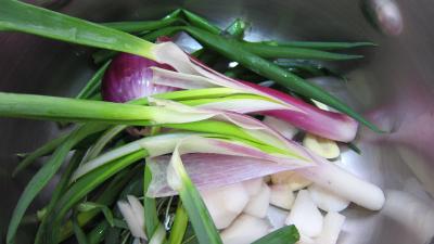 Bouillon de légumes à l'oignon rouge - 4.3