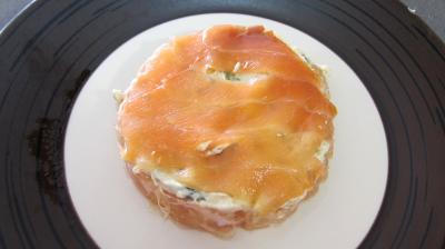 Millefeuille de pamplemousse au saumon fumé - 4.2