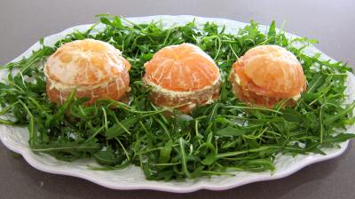 Millefeuille de pamplemousse au saumon fumé - 6.1