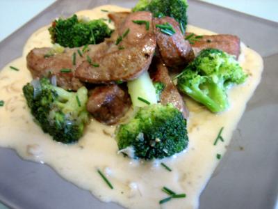 champagne : Assiette de foie de veau au miel