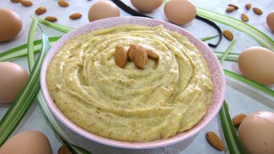 Recette Crème pâtissière aux amandes