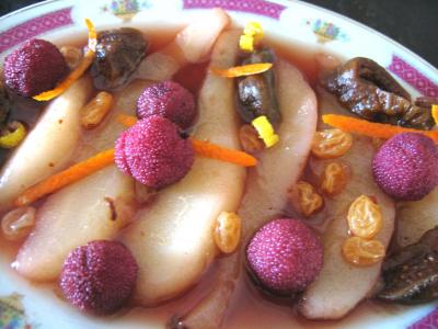 Image : recette Poires aux épices façon chinoise