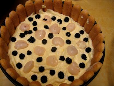 Tiramisu aux mûres et litchies - 9.2