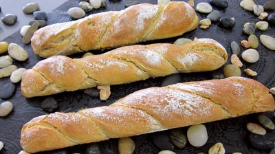 Recette Pain tordu au son