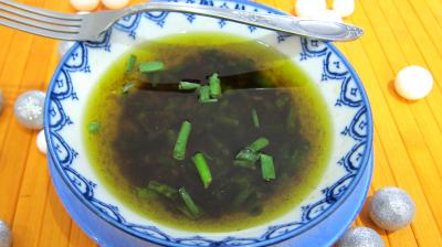 miel : Ramequin de vinaigrette aigre-douce