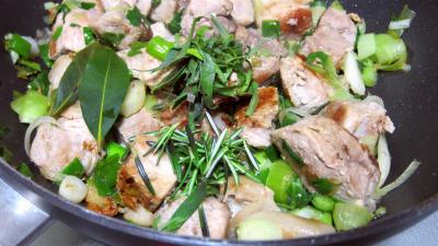 Rouelle de porc au vin blanc en tajine - 7.2