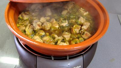Rouelle de porc au vin blanc en tajine - 9.4