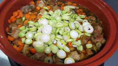 Rouelle de porc au vin blanc en tajine - 10.2