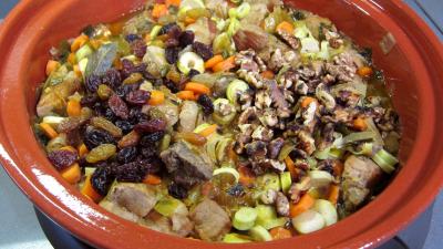 Rouelle de porc au vin blanc en tajine - 12.1