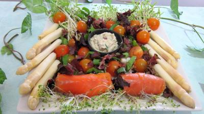 Recettes rapides : Assiette de cannellonis de saumon fumé