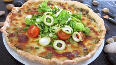 Recette Tarte croustillante aux légumes