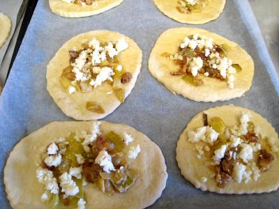 Pizza au poireau en amuse-bouche - 10.2