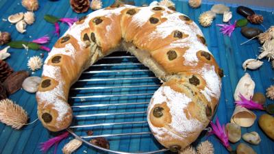 pains variés : Pain brioché au chèvre