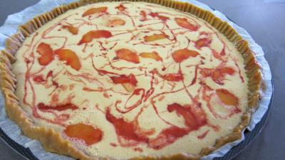 Tarte aux pêches aux pralines roses - 8.1