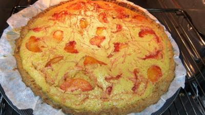 Tarte aux pêches aux pralines roses - 8.3