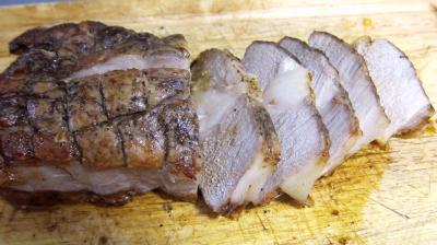 Quasi de veau à la crème d'ail - 7.2