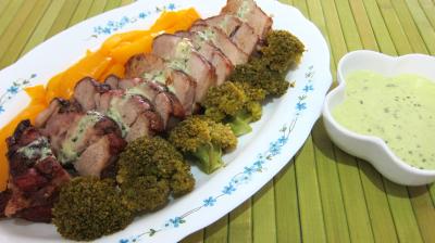 Recette Quasi de veau à la crème d'ail