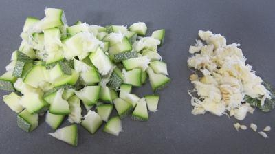 Courgette spaghetti au coulis de pignons de pin - 1.3