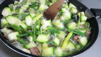 Courgette spaghetti au coulis de pignons de pin - 4.4