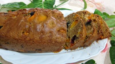 Cake aux abricots et aux myrtilles - 6.1