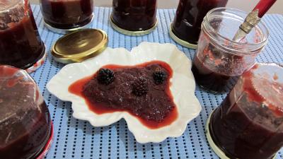Recette Chutney de mûres aux pommes