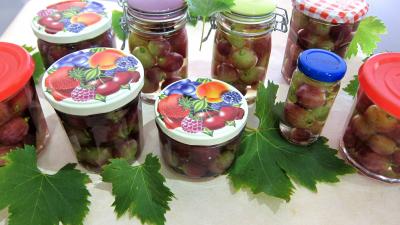 Recette Raisins à l'eau de vie et épices