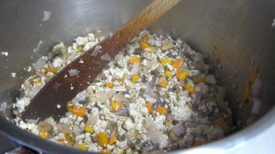 Conserve de sauce tomate au blanc de dinde - 8.4
