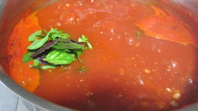 Conserve de sauce tomate au blanc de dinde - 9.4