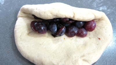 Pain au lait aux raisins frais et cranberries secs - 6.2