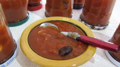 Recette Sauce tomate Puttanesca (conserve)