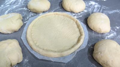 Recette Pâte à pizza au lait