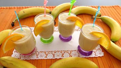 miel : Verres de boisson à l'ananas