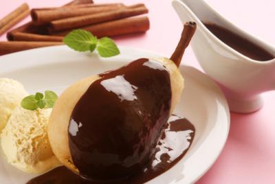 Photo : Poire Belle Hélène