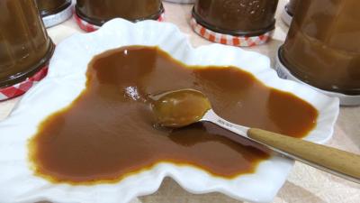 Confitures : Coupelle de confiture de lait au café