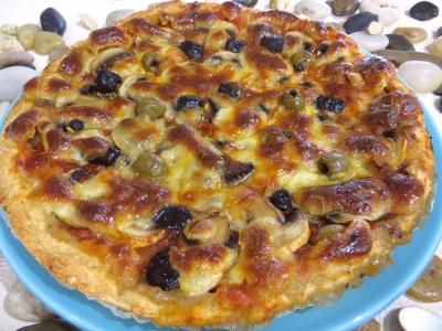 Image : Assiette de pizza napolitaine