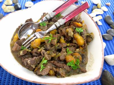 plat complet : Saladier de boeuf aux carottes