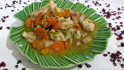 Saint Valentin : Plat de poulet à la bourgeoise