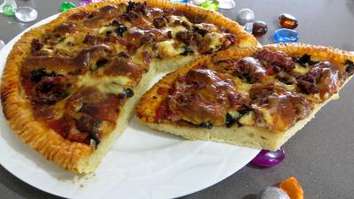 Pains & pâtes : Pizza pauvre homme