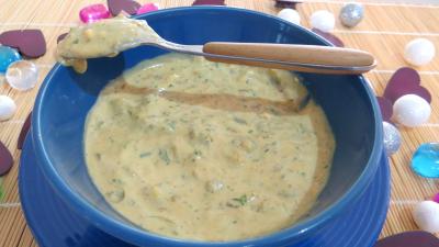 Recettes végétariennes : Bol de sauce tartare