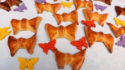 Cuisson au four : Couques papillons