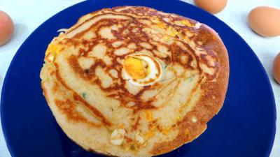 Les grands classiques : Assiette de blinis aux oeufs
