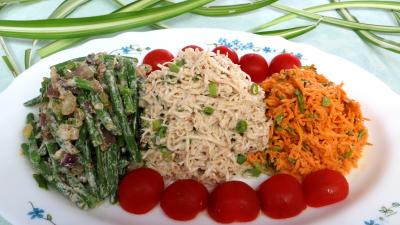 Les grands classiques : Assiette de céleri rémoulade et crudités