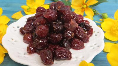 Pour débutants : Coupelle de confit de cerises