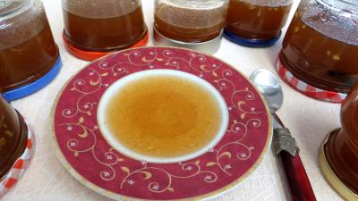Recettes sans gluten : Coupelle et pot de gelée de nashis