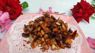 Recettes rapides : Coupelle de pralines aux noix du Brésil