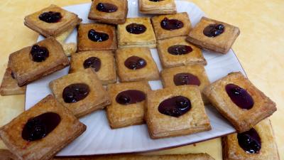 Les grands classiques : Sablés aux baies d'aronia rubina